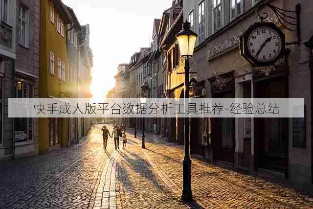 快手成人版平台数据分析工具推荐-经验总结