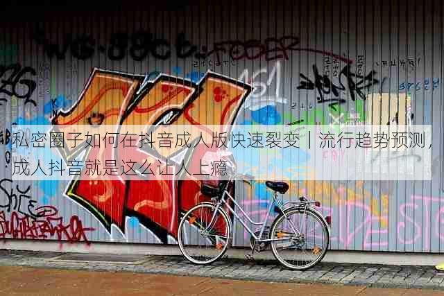 私密圈子如何在抖音成人版快速裂变|流行趋势预测,成人抖音就是这么让人上瘾