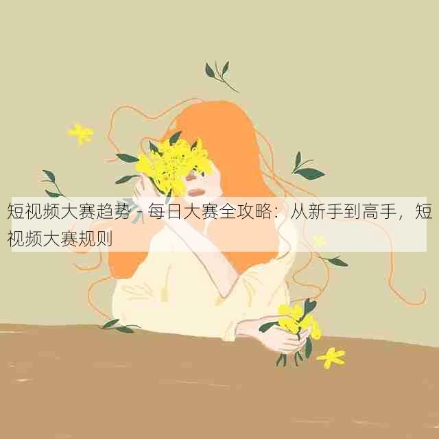 短视频大赛趋势 - 每日大赛全攻略:从新手到高手,短视频大赛规则